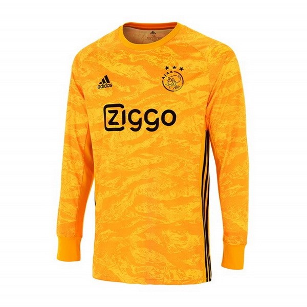 Tailandia Camiseta Ajax 1ª ML Portero 2019-2020 Amarillo